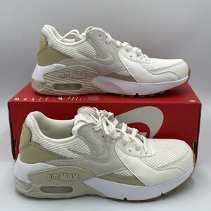 Nike Air Max Excee Running Womens Size 6 Sail Team Gold Gum Brown CD5432-137 NEW